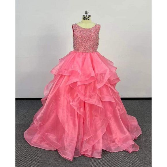 Pink One More Couture Size 10 Ball gown dress - Picture 1 of 2